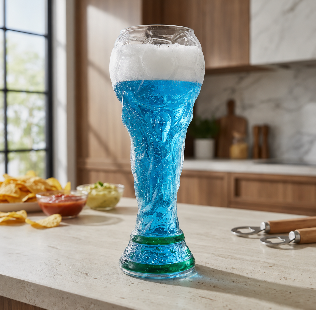 Champion's Cup — Football Trophy Glass